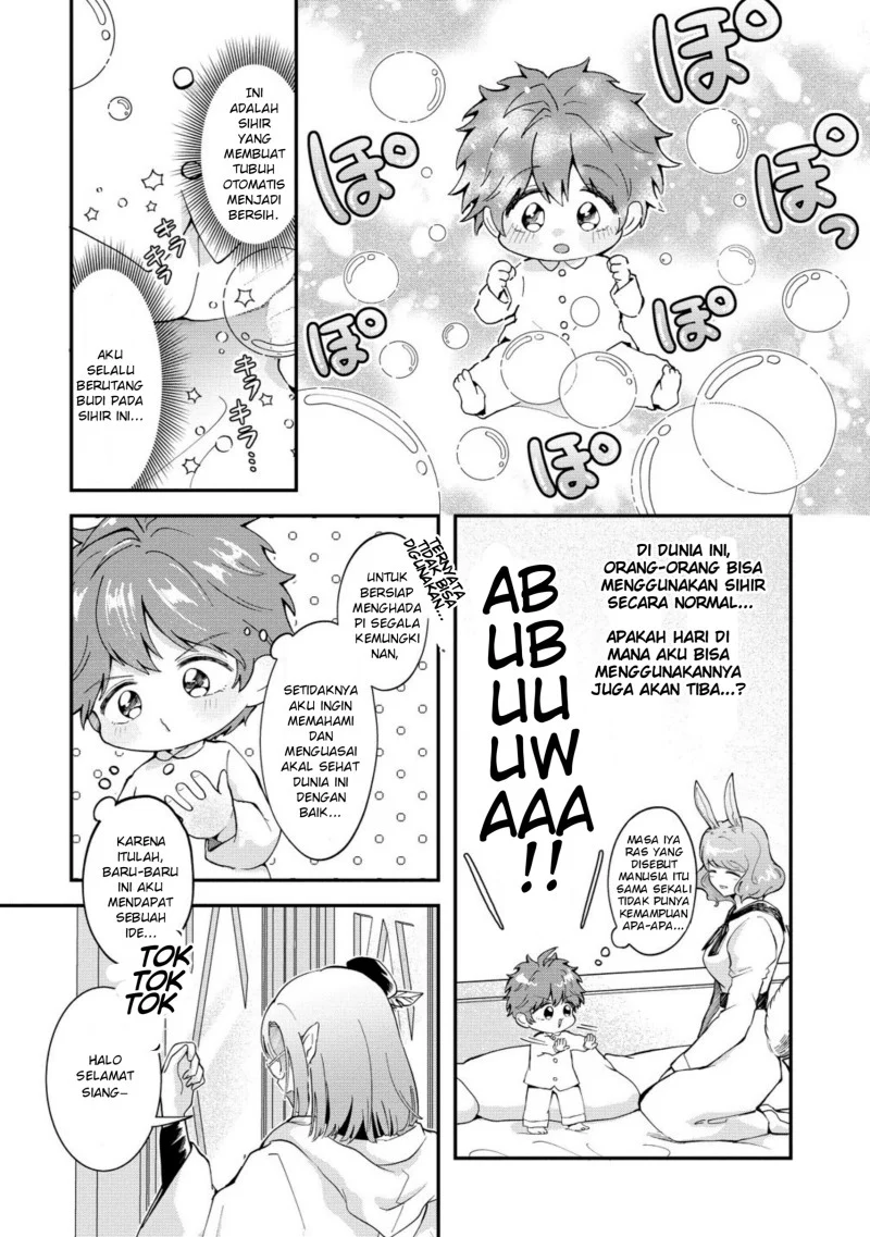 Isekai no Joushiki wa Muzukashii: Kishou de Saijaku na Hitozoku ni Tensei Shita Kedo Butsuri Igai de Saikyou ni Nari Sou Desu Chapter 3.1 Gambar 6