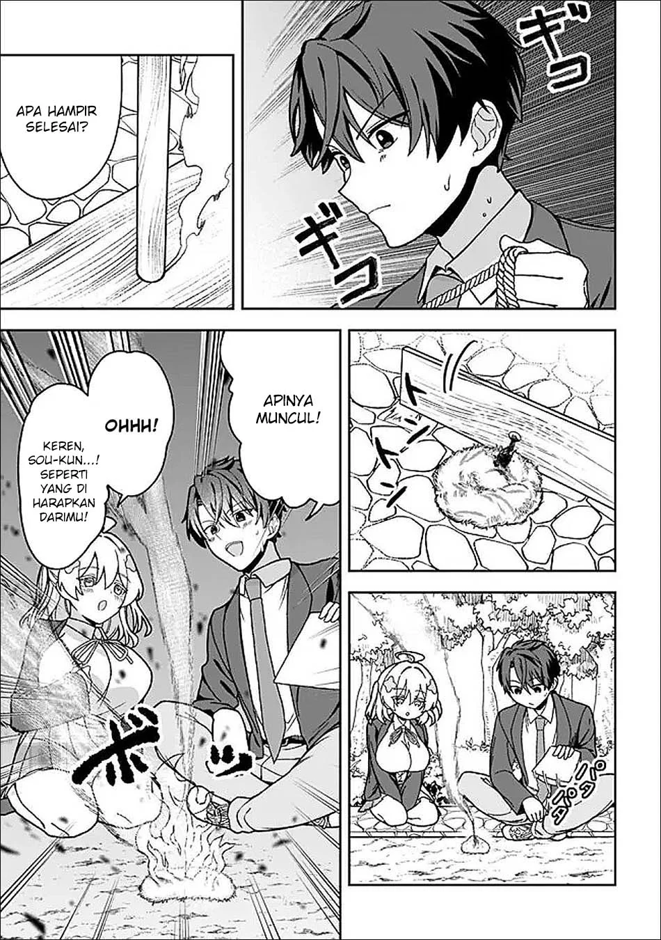 Isekai Rakuraku Mujintou Life: Class Ten'i de Craft Ability o Eranda Ore Dake ga, Bishoujo Tachi to Slow Life o Okureru-ppoi Chapter 4 Gambar 7