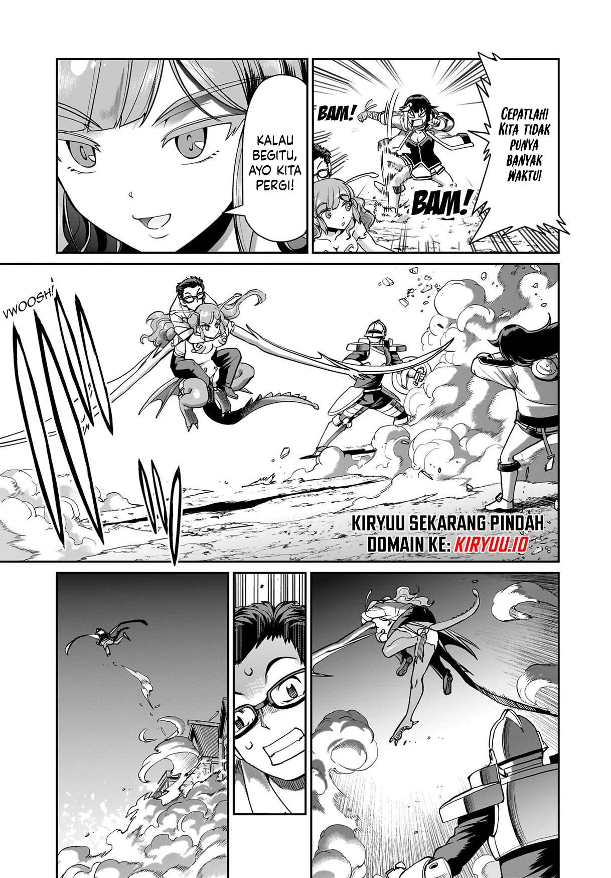 Isekai Shoukan Oji-san no Juumusou Life – Sabage Suki Salaryman wa Kaisha Owari ni Isekai e Chokki suru Chapter 70 Gambar 6