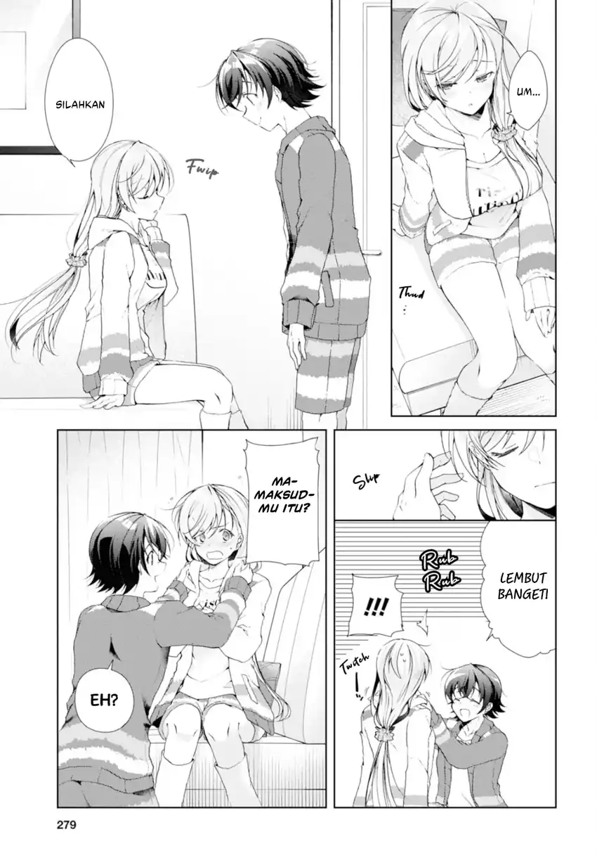 Isshiki-san wa Koi wo Shiritai Chapter 34.5 Gambar 6