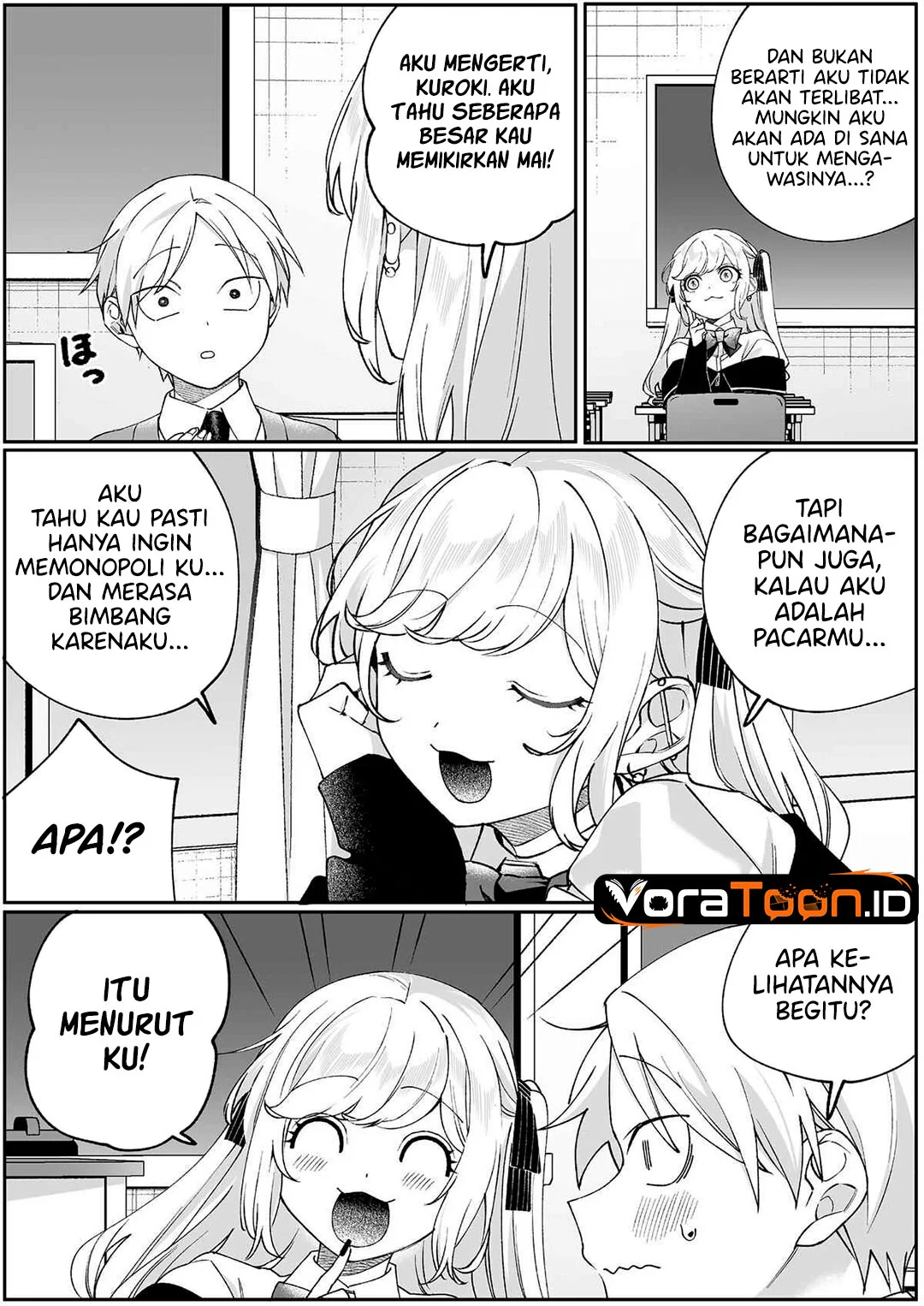 Jirai nandesu ka? Chihara-san (That Girl Is Cute… But Dangerous?) Chapter 105 Gambar 6