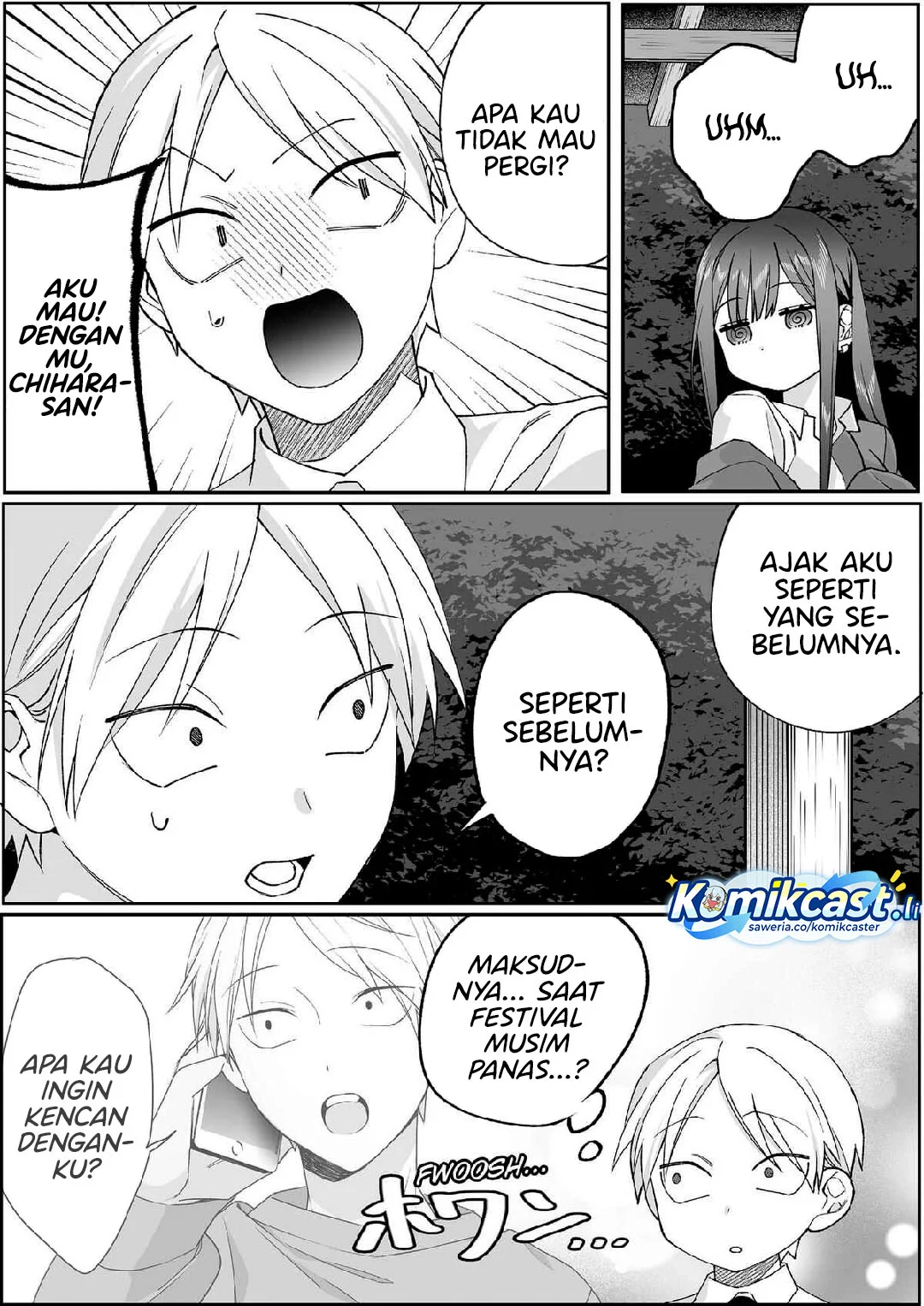 Jirai nandesu ka? Chihara-san (That Girl Is Cute… But Dangerous?) Chapter 86 Gambar 6