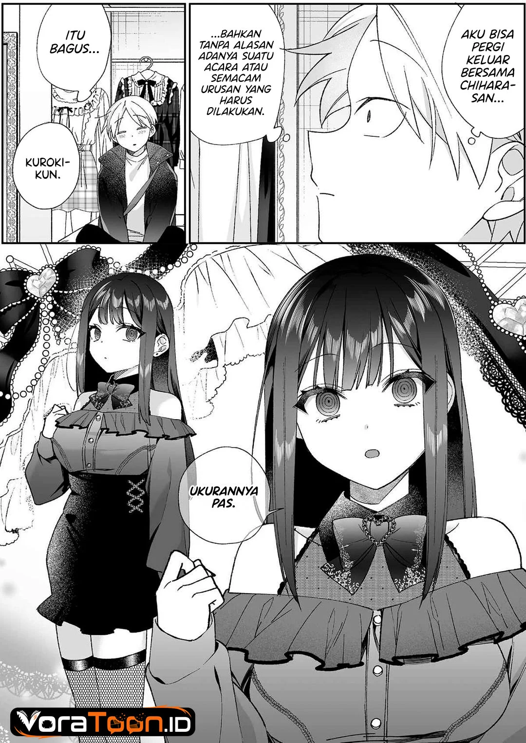 Jirai nandesu ka? Chihara-san (That Girl Is Cute… But Dangerous?) Chapter 99 Gambar 6