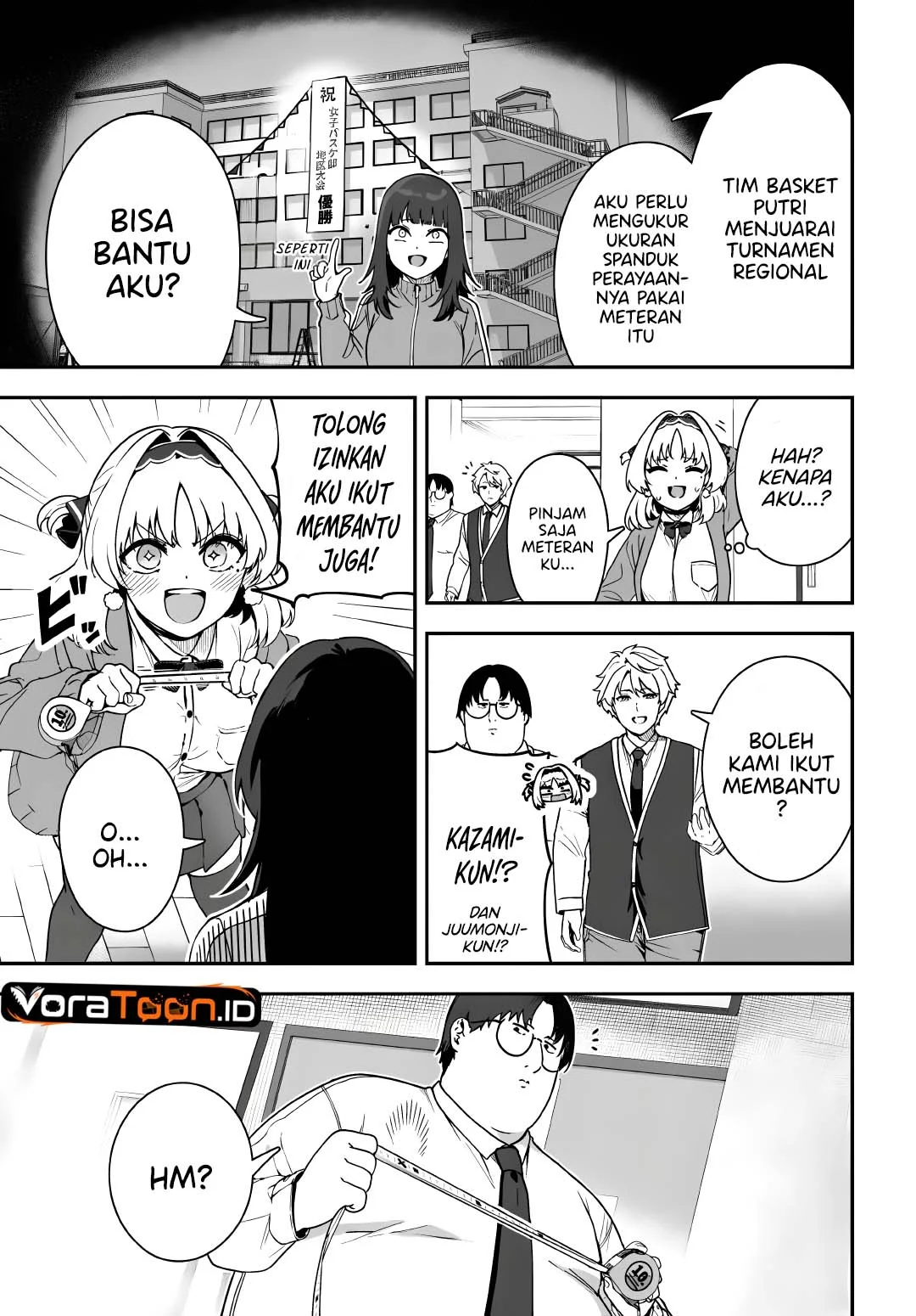 Juumonji-kun shika mienai!! Chapter 4 Gambar 8