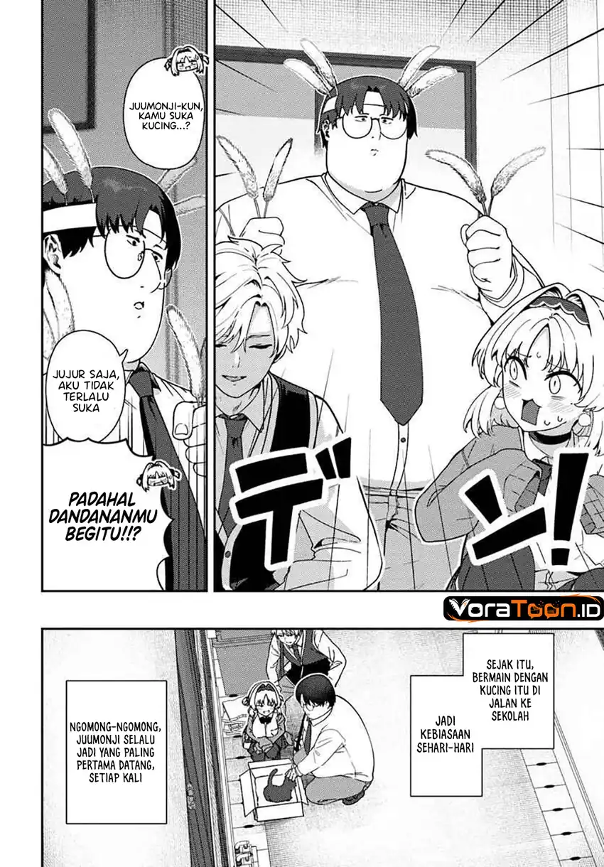 Juumonji-kun shika mienai!! Chapter 5 Gambar 9