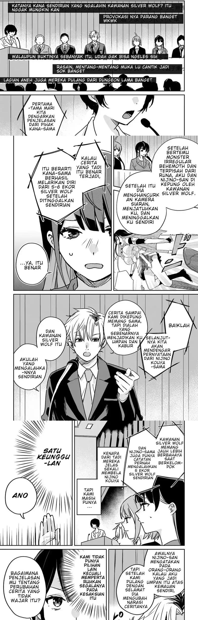Juusho Futei Camper wa Dungeon de Nonbiri to Kurashitai ~Kiken na Shinsou Monster mo Ore ni Totte wa Shokuzai desu~ Chapter 3 Gambar 7