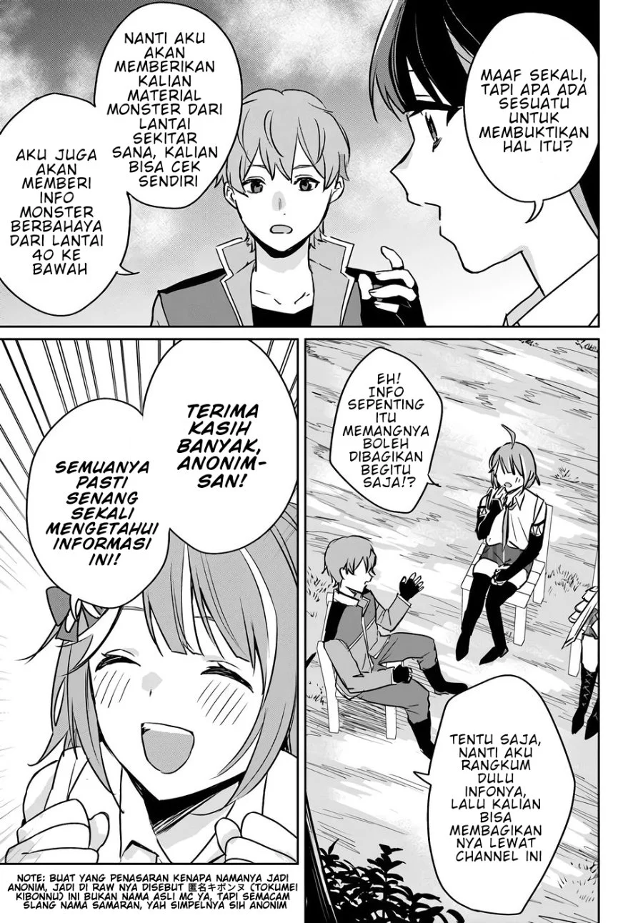 Juusho Futei Camper wa Dungeon de Nonbiri to Kurashitai ~Kiken na Shinsou Monster mo Ore ni Totte wa Shokuzai desu~ Chapter 4 Gambar 12