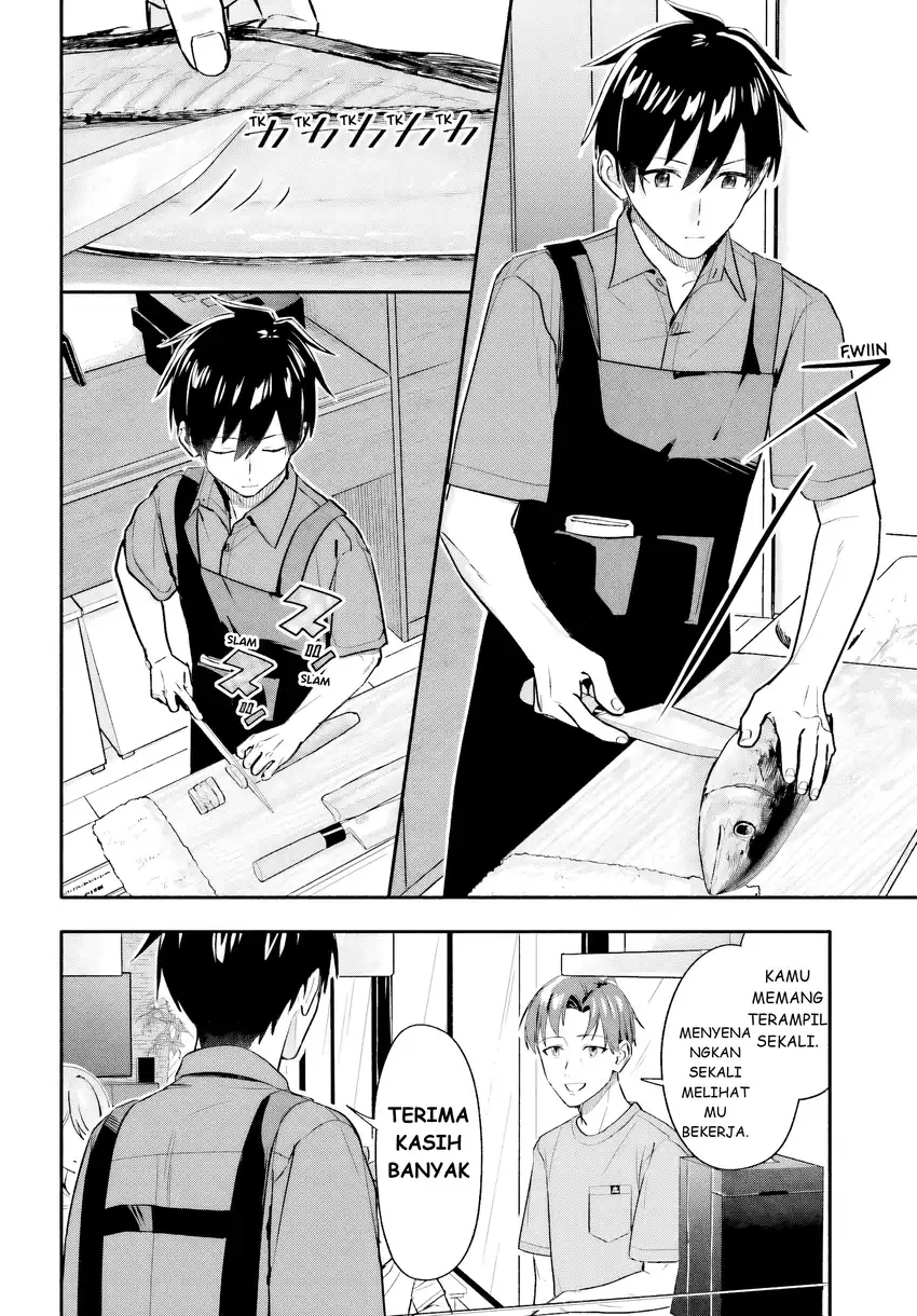 Kajidaikou no Arbeit wo Hajimetara Gakuen Ichi no Bishoujo no Kazoku ni Kiniirarechaimashita Chapter 10 Gambar 8