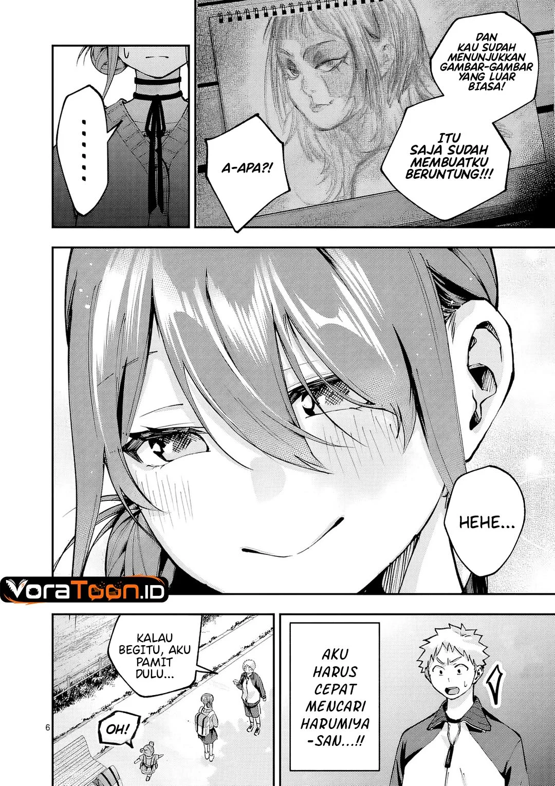 Kakushite Kisetsu wa Ao wo Shiru Chapter 6 Gambar 7