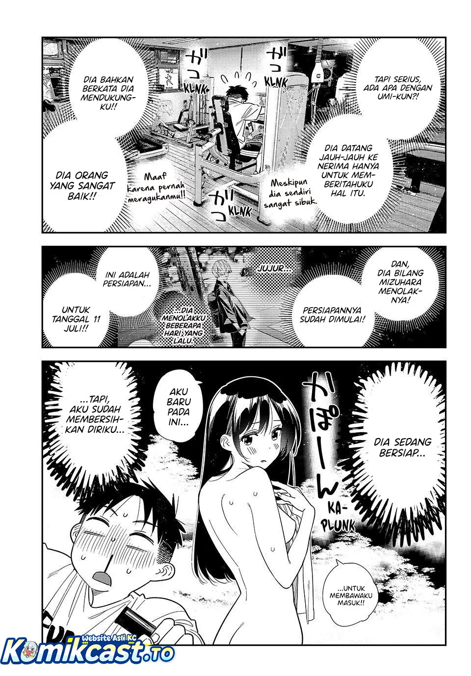 Kanojo Okarishimasu Chapter 410 Gambar 6