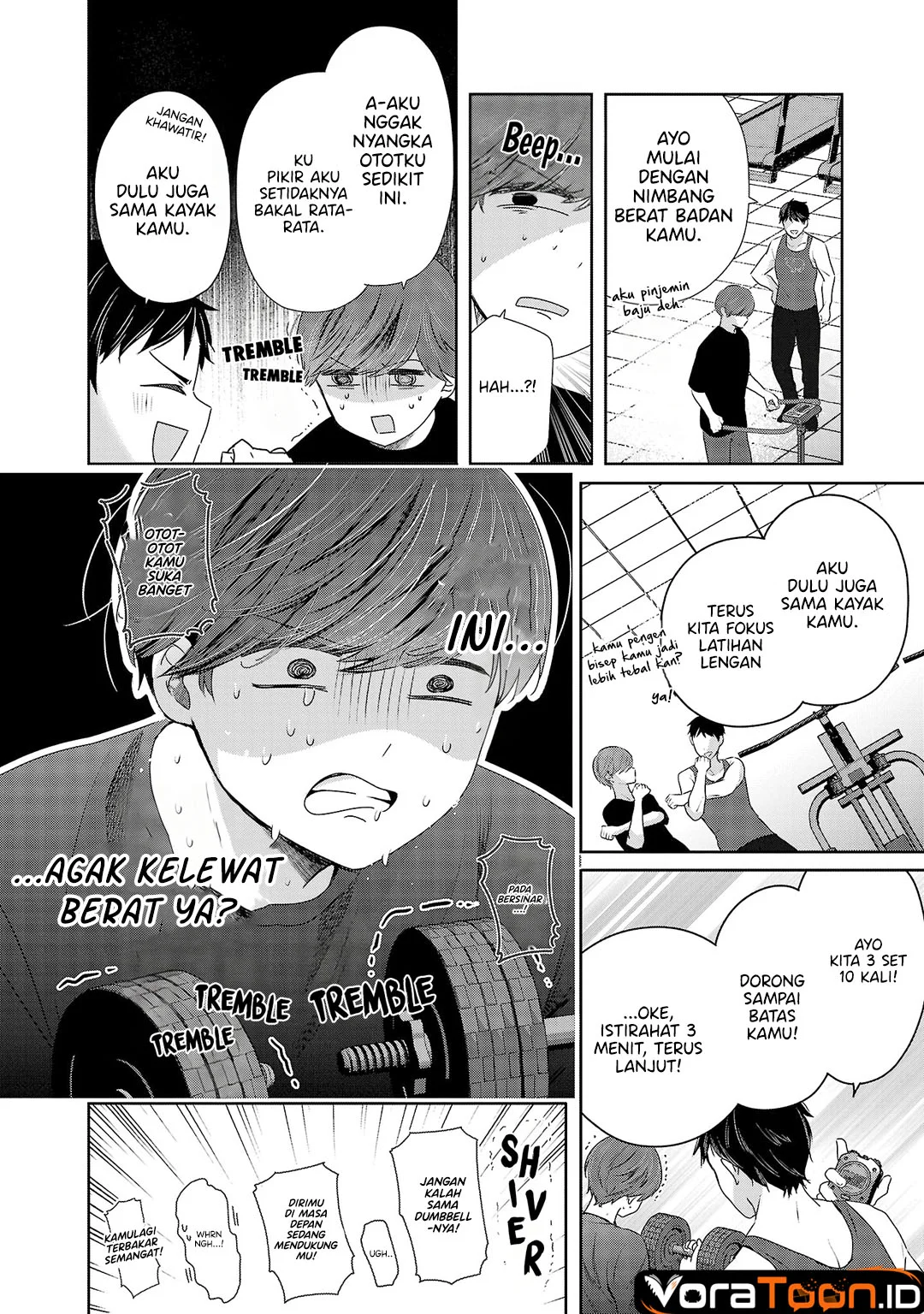 Kimi ni Koisuru Sanshimai Chapter 33 Gambar 8