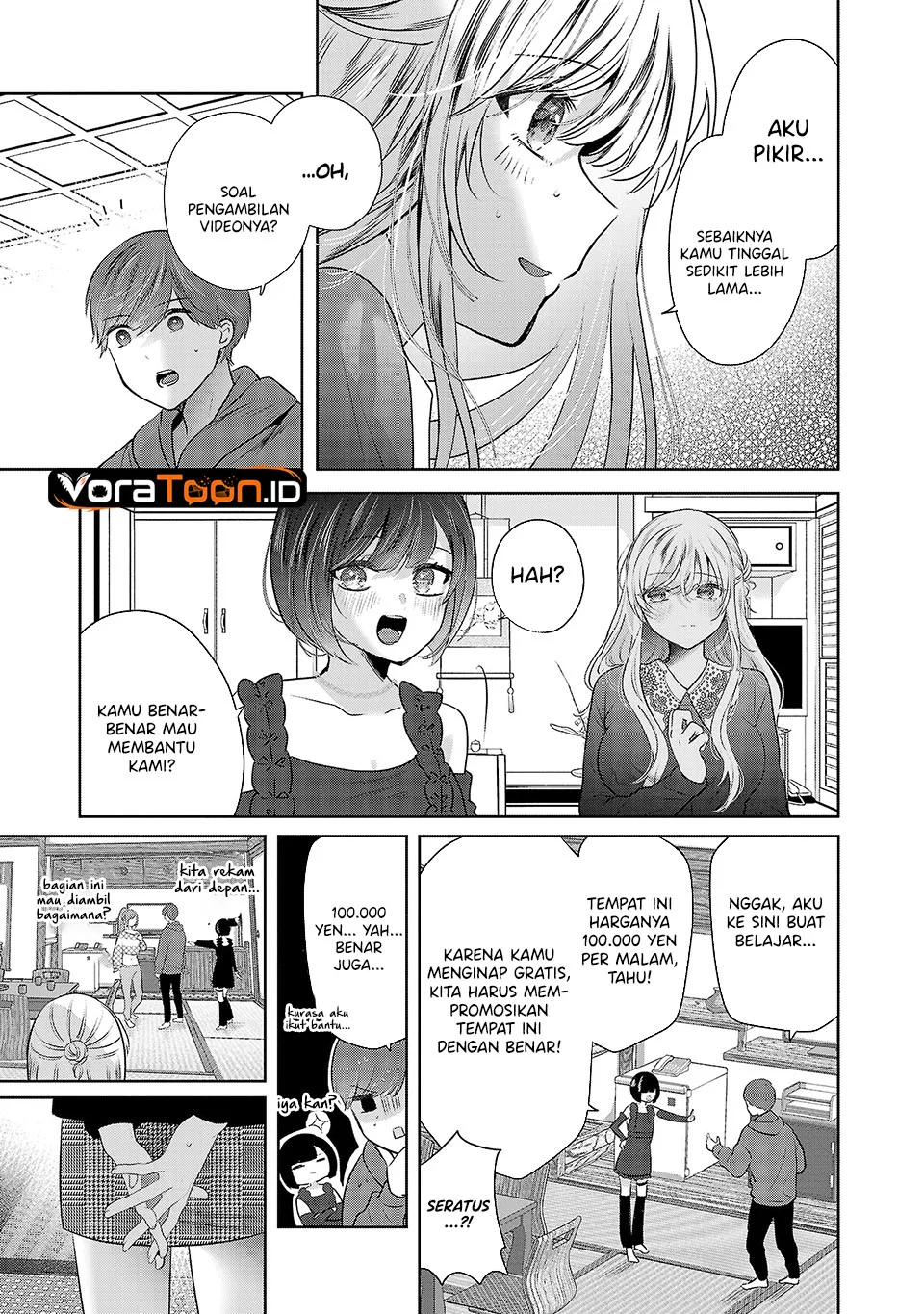 Kimi ni Koisuru Sanshimai Chapter 43 Gambar 8