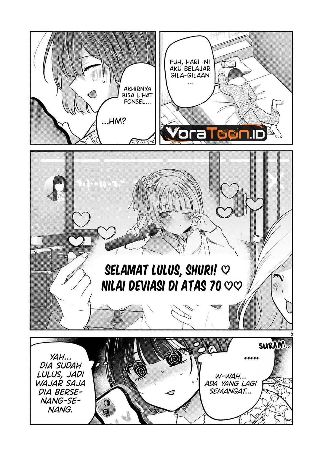 Kimi ni Koisuru Sanshimai Chapter 60 Gambar 6