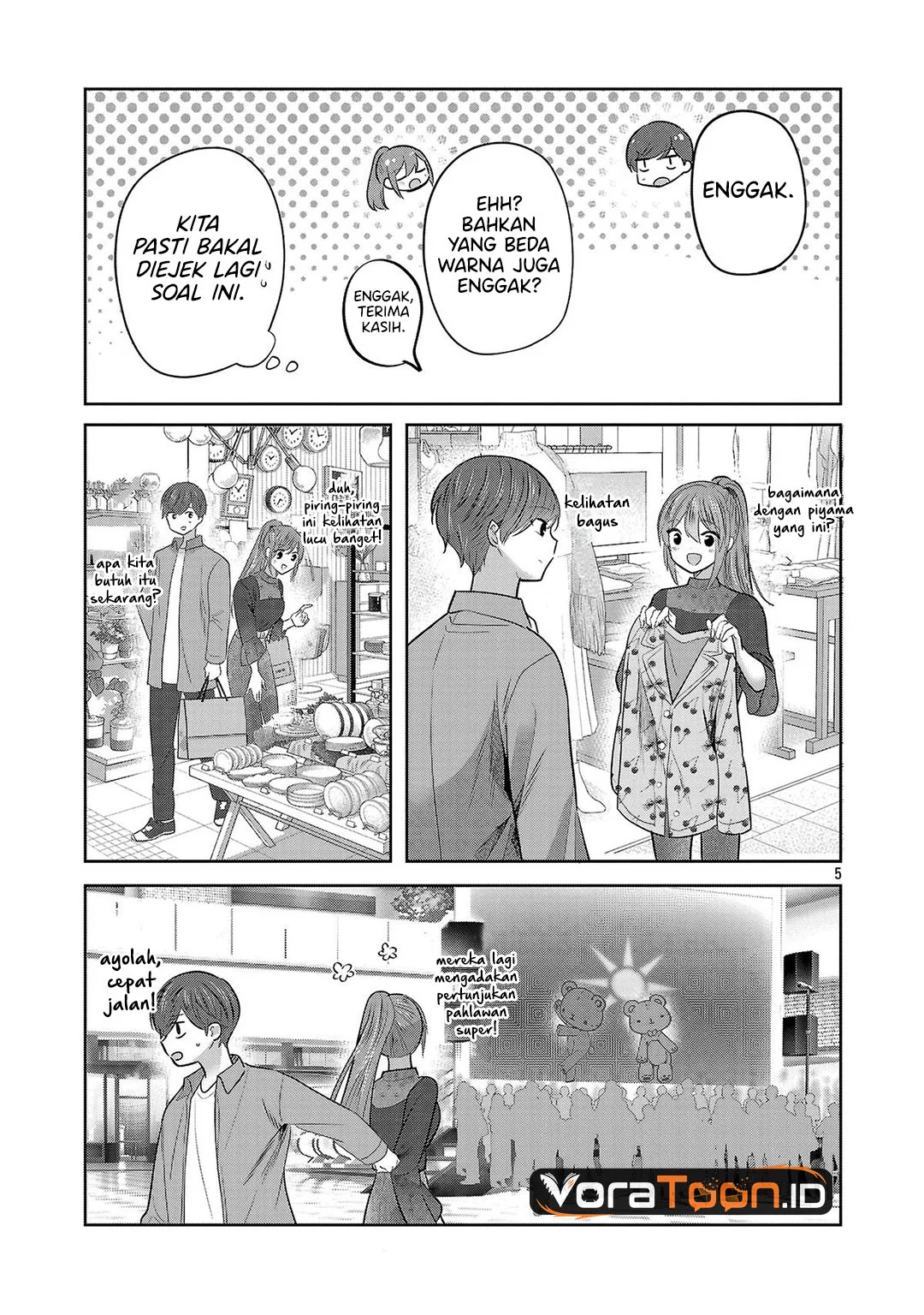 Kimi ni Koisuru Sanshimai Chapter 66 Gambar 6