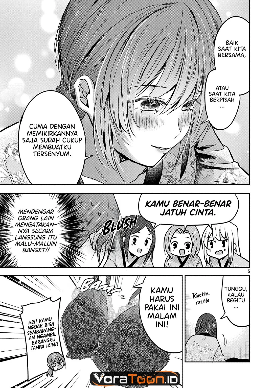 Kimi ni Koisuru Sanshimai Chapter 69 Gambar 6