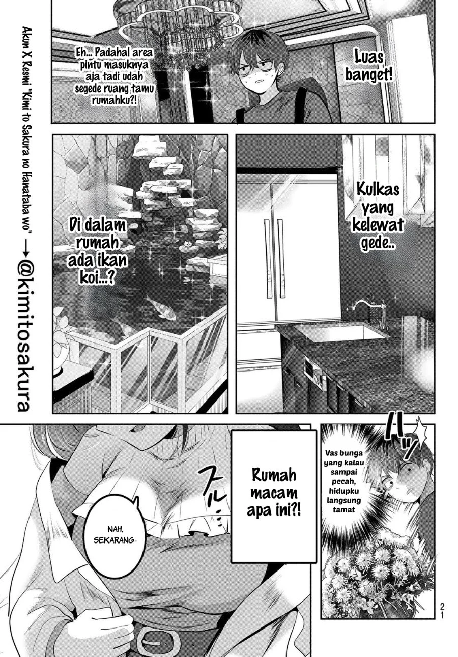 Kimi to Sakura no Hanataba wo - Denshi Gentei Egaki Oroshi Tokuten-tsuki Chapter 1 Gambar 18
