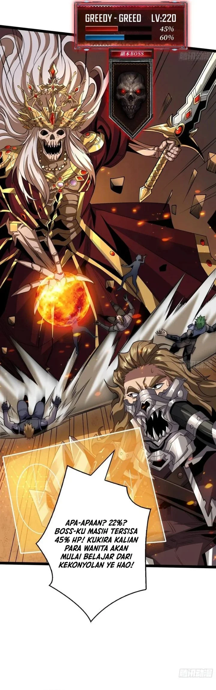 King Account At The Start Chapter 321 Gambar 11