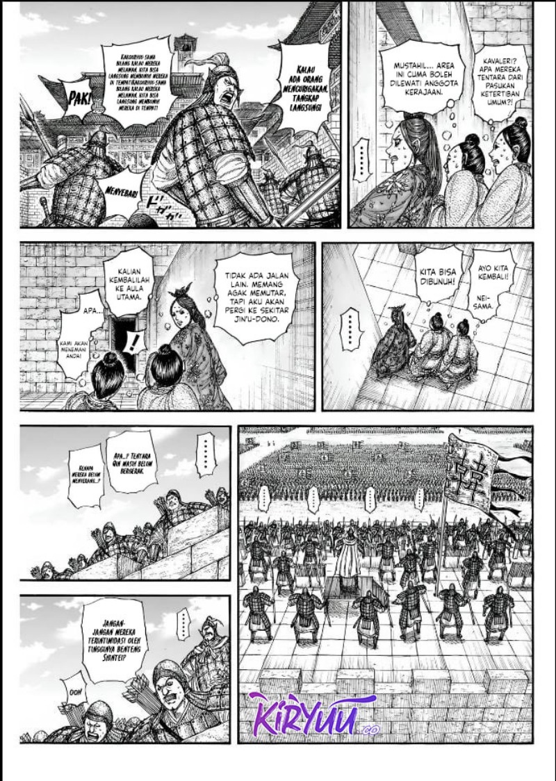 Kingdom Chapter 837 Gambar 6