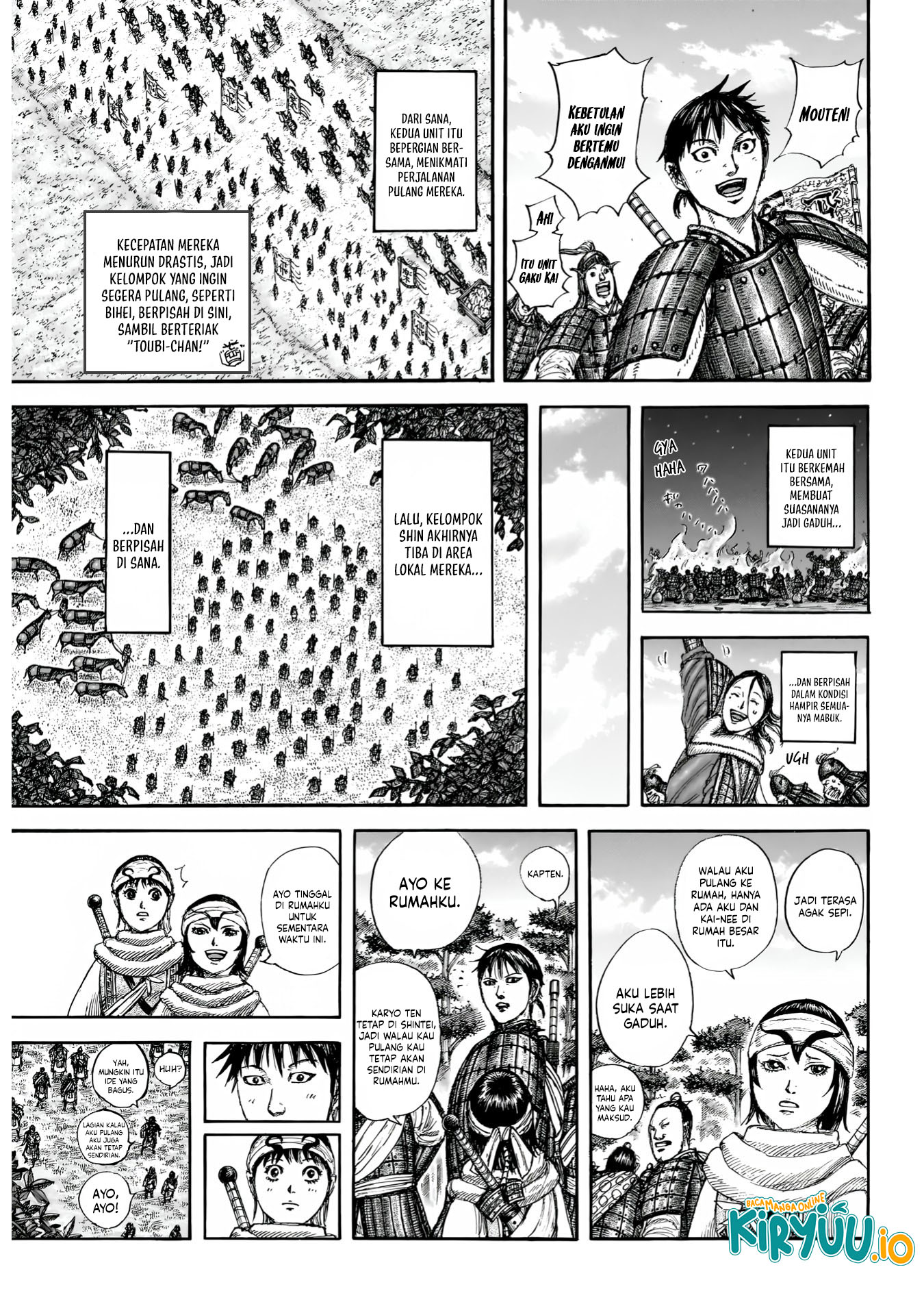 Kingdom Chapter 846 Gambar 6