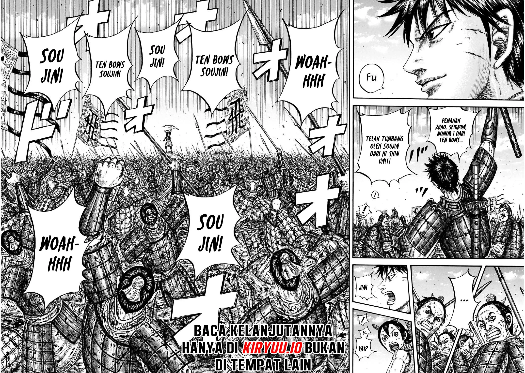 Kingdom Chapter 864 Gambar 6