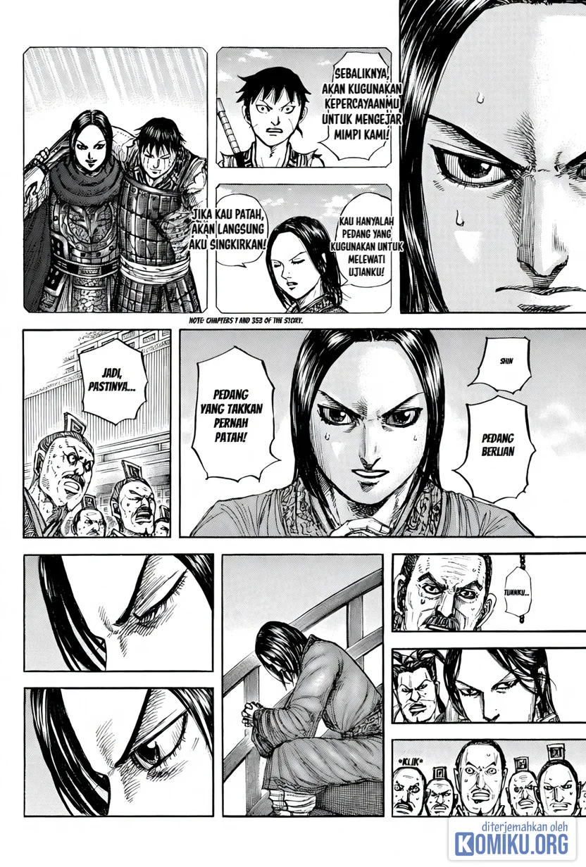 Kingdom Chapter 884 Gambar 6