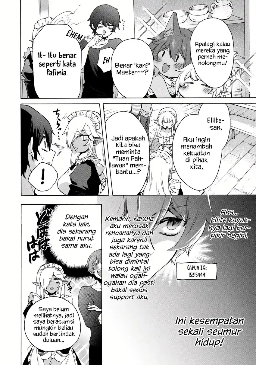 “Kukuku… He is the weakest of the Four Heavenly Monarchs.” I was dismissed from my job but somehow I became the master of a hero and a holy maiden. Chapter 14.1 Gambar 6