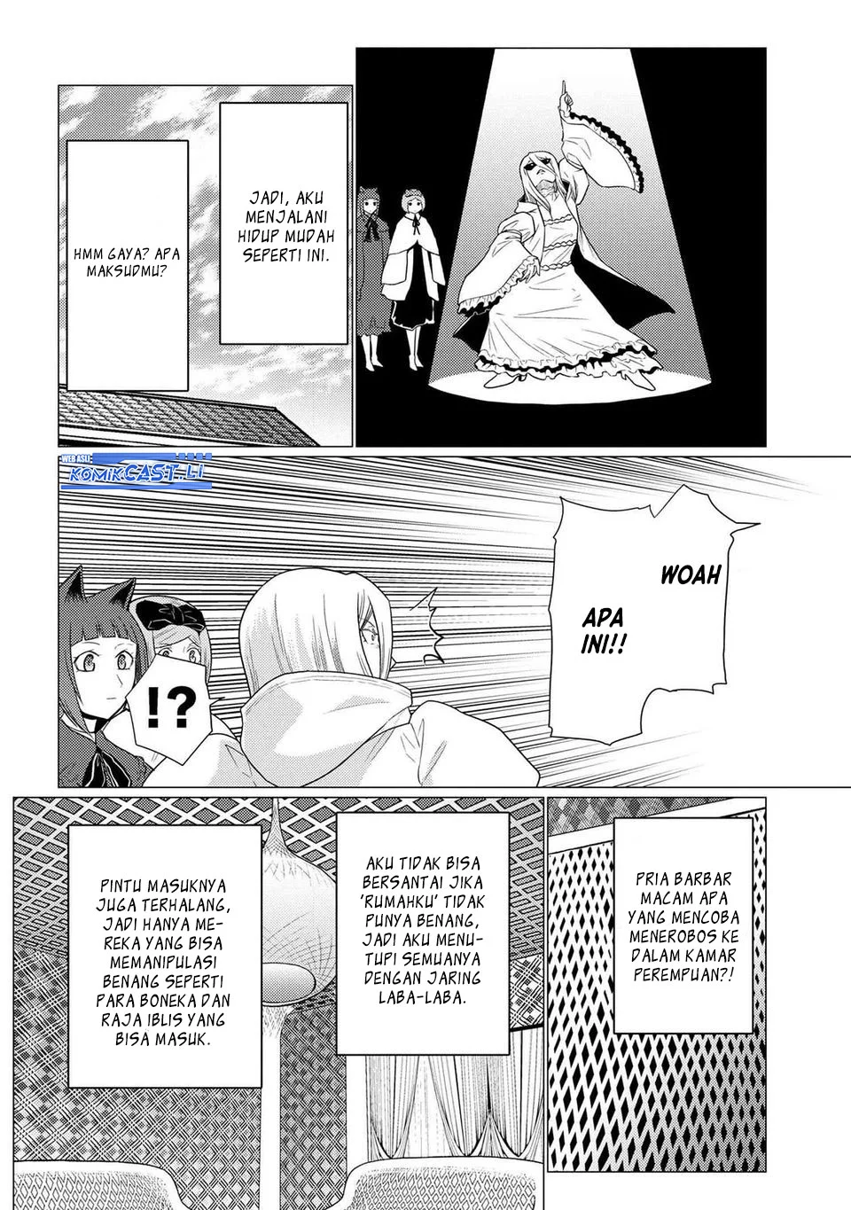 Kumo desu ga, Nani ka? Chapter 71.2 Gambar 6
