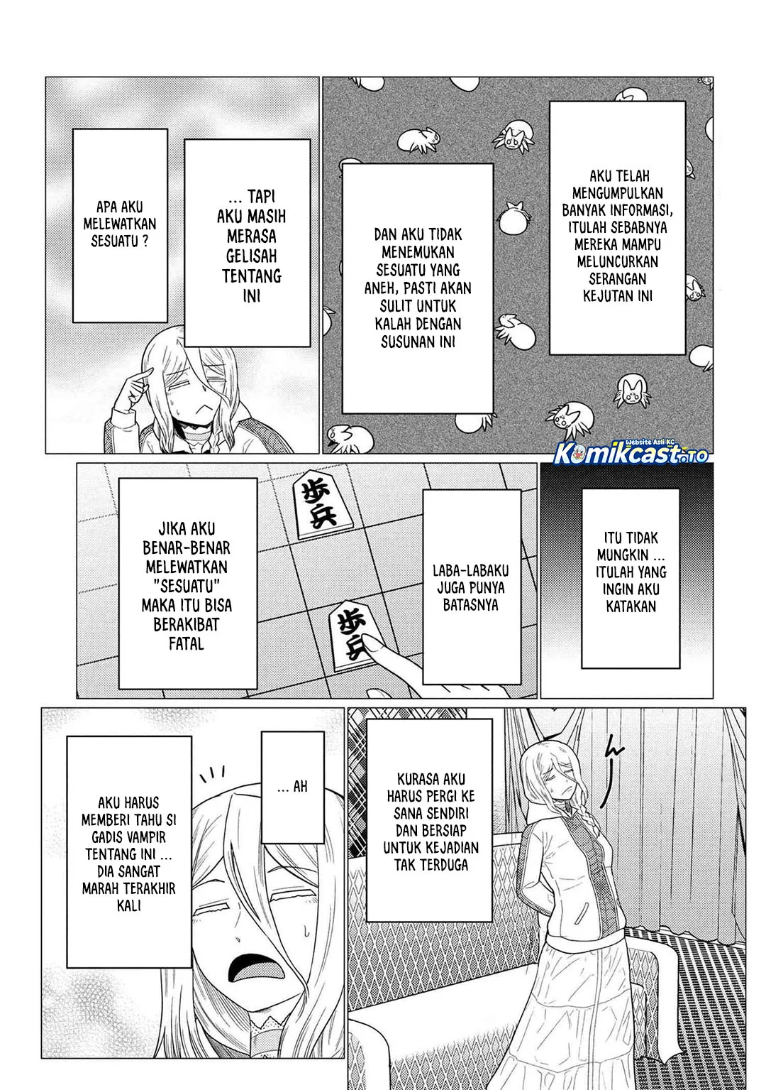 Kumo desu ga, Nani ka? Chapter 77.1 Gambar 6