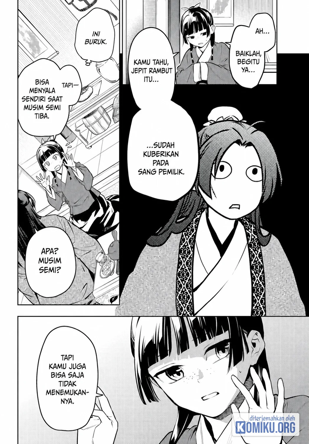 Kusuriya no Hitorigoto Chapter 85 Gambar 8