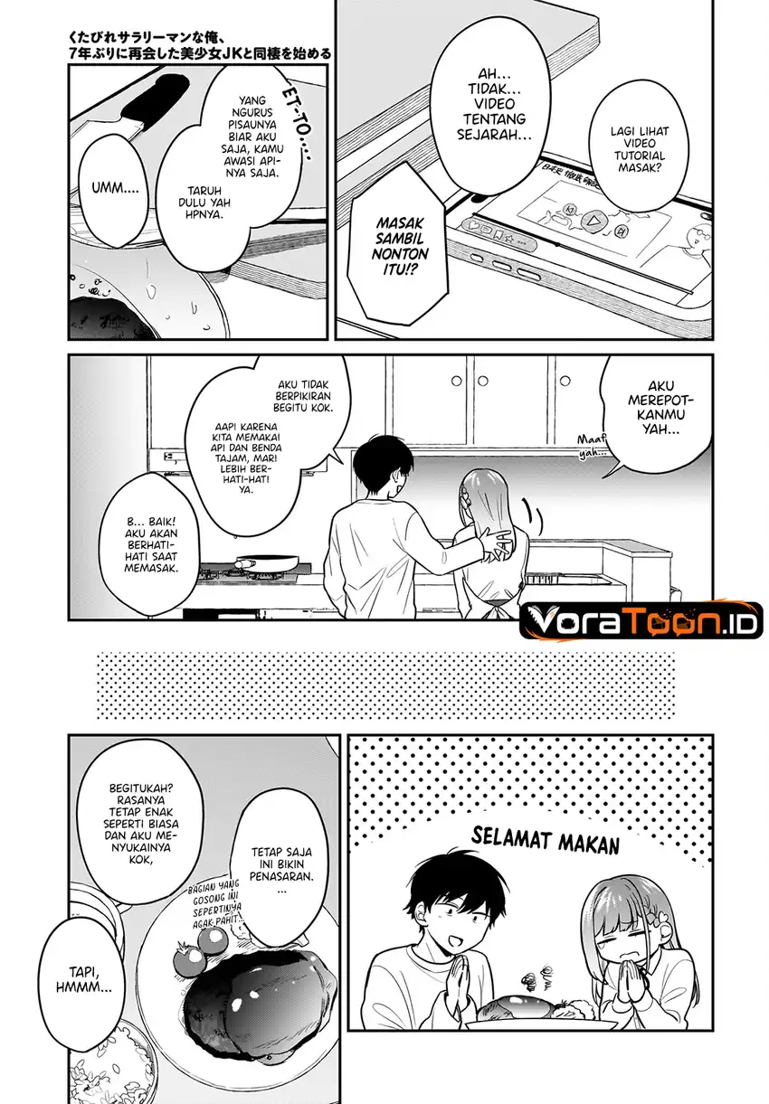 Kutabire Salarymen no Ore, 7nenburi ni Saikai shita Bishoujo JK to Dosei wo Hajimaru Chapter 28 Gambar 6
