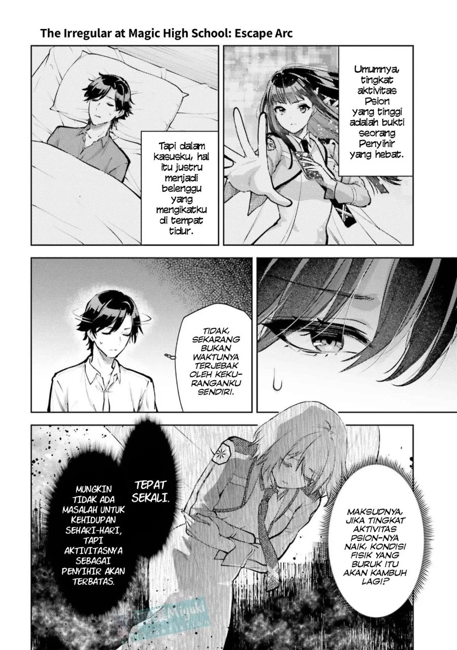 Mahouka Koukou no Rettousei Escape-hen Chapter 23 - Halaman 6