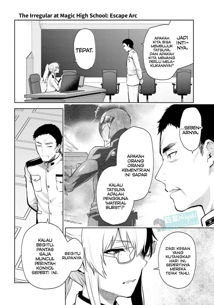 Mahouka Koukou no Rettousei Escape-hen Chapter 25 - Halaman 6