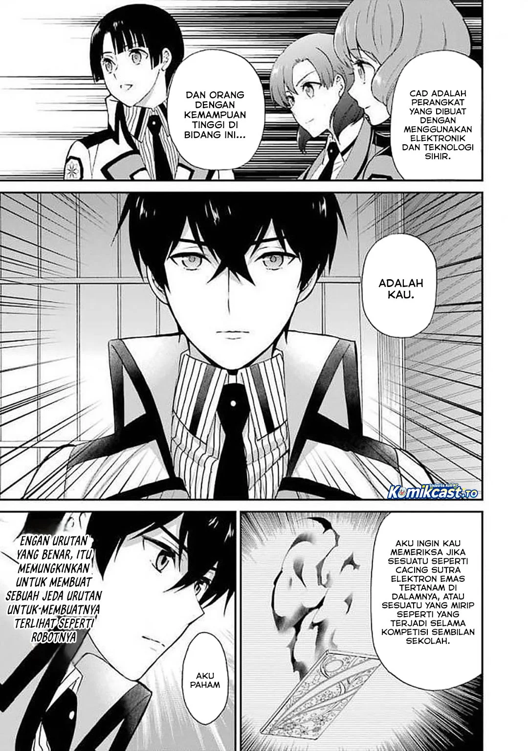 Mahouka Koukou no Rettousei – Raihousha-hen Chapter 22 Gambar 8
