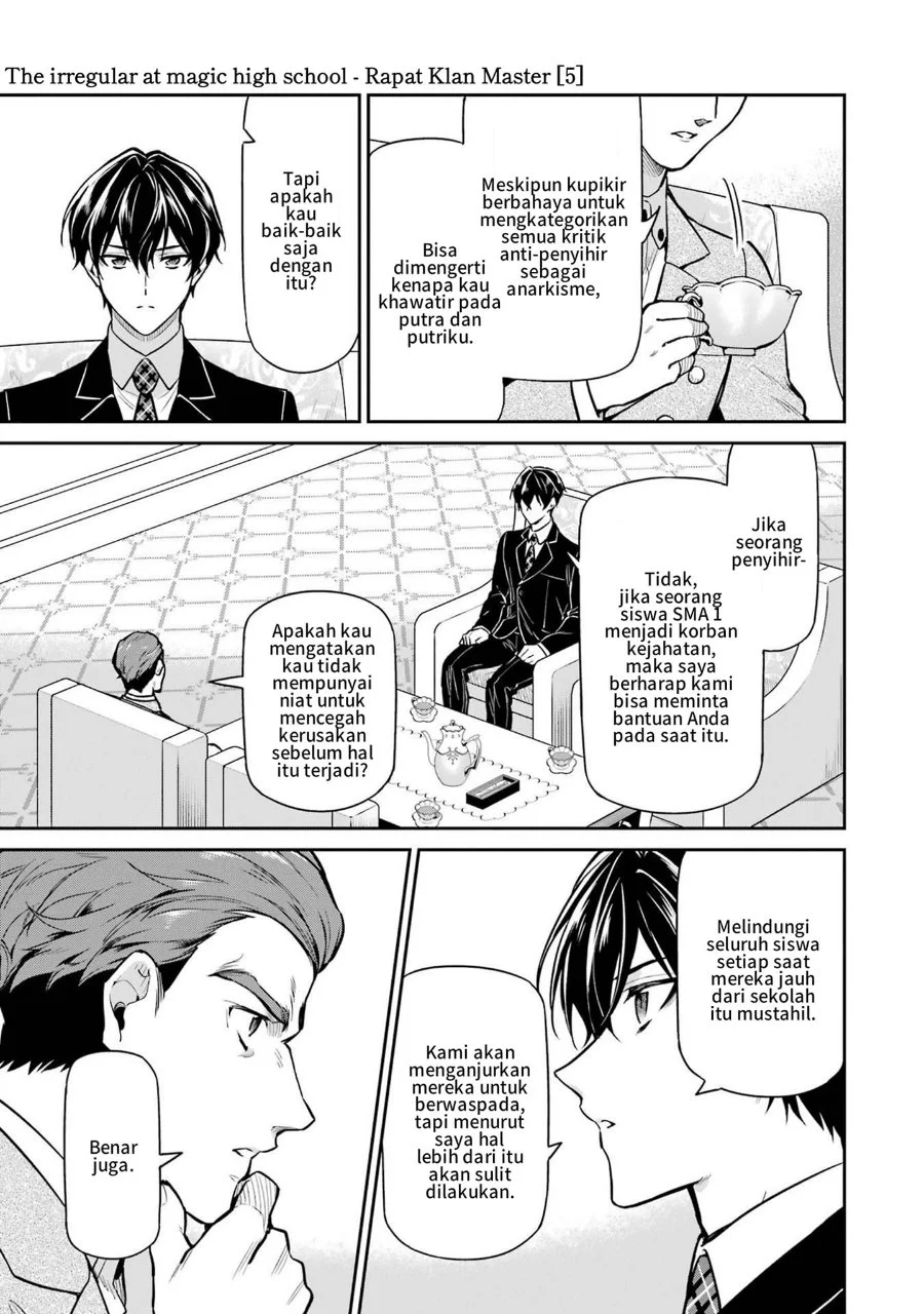 Mahouka Koukou no Rettousei Shizoku Kaigi-hen Chapter 23 - Halaman 7