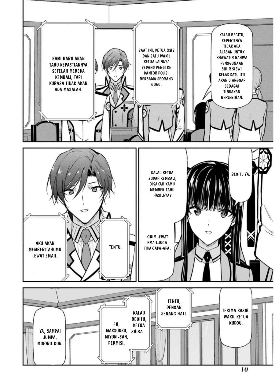 Mahouka Koukou no Rettousei Shizoku Kaigi-hen Chapter 34 - Halaman 9
