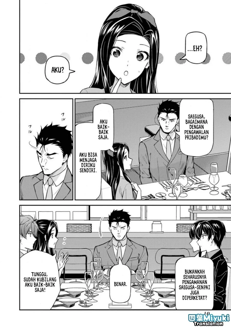 Mahouka Koukou no Rettousei Shizoku Kaigi-hen Chapter 40 - Halaman 9