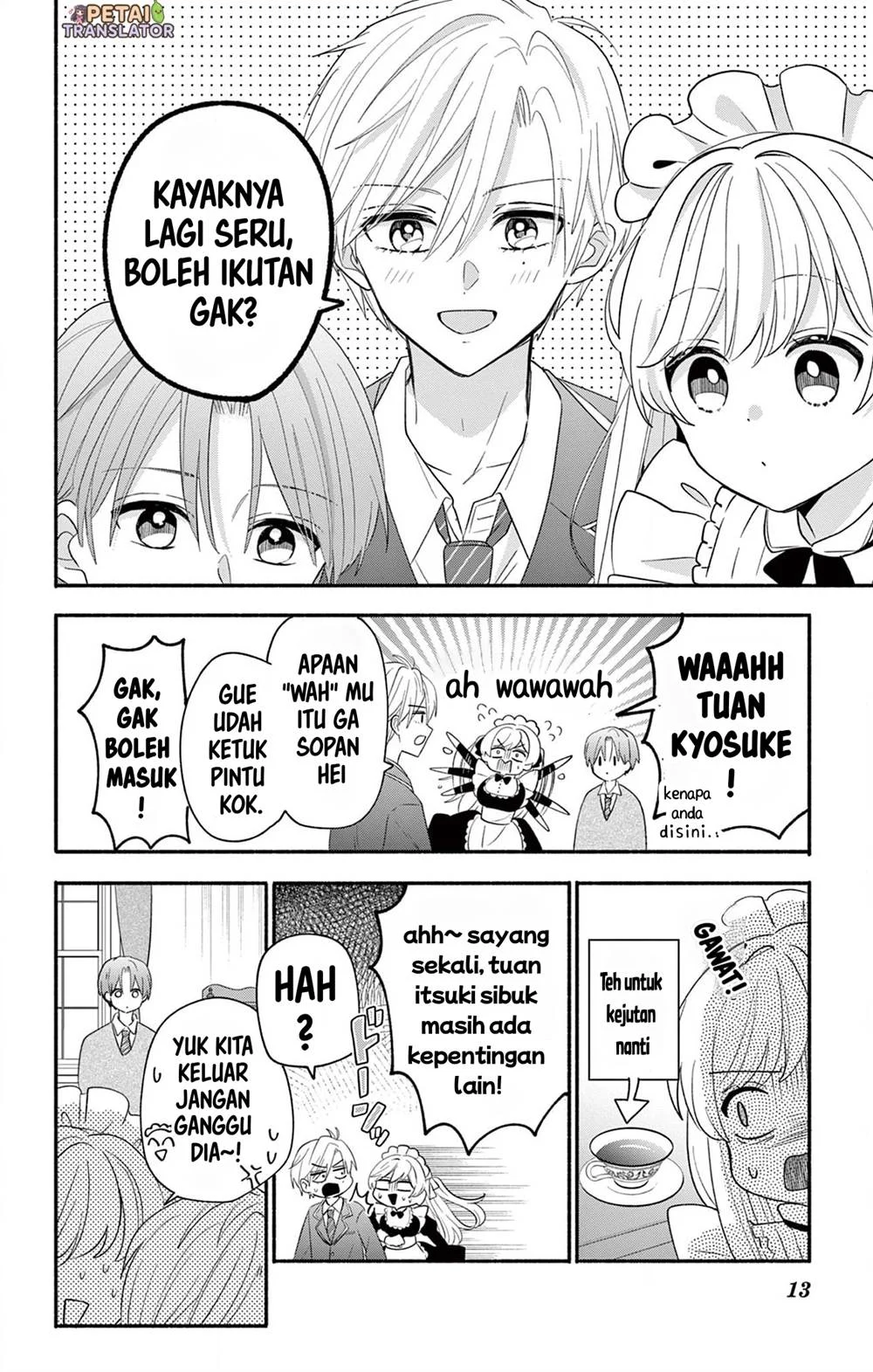 Maid wa Koisuru Hachiya-kun Chapter 16 Gambar 13