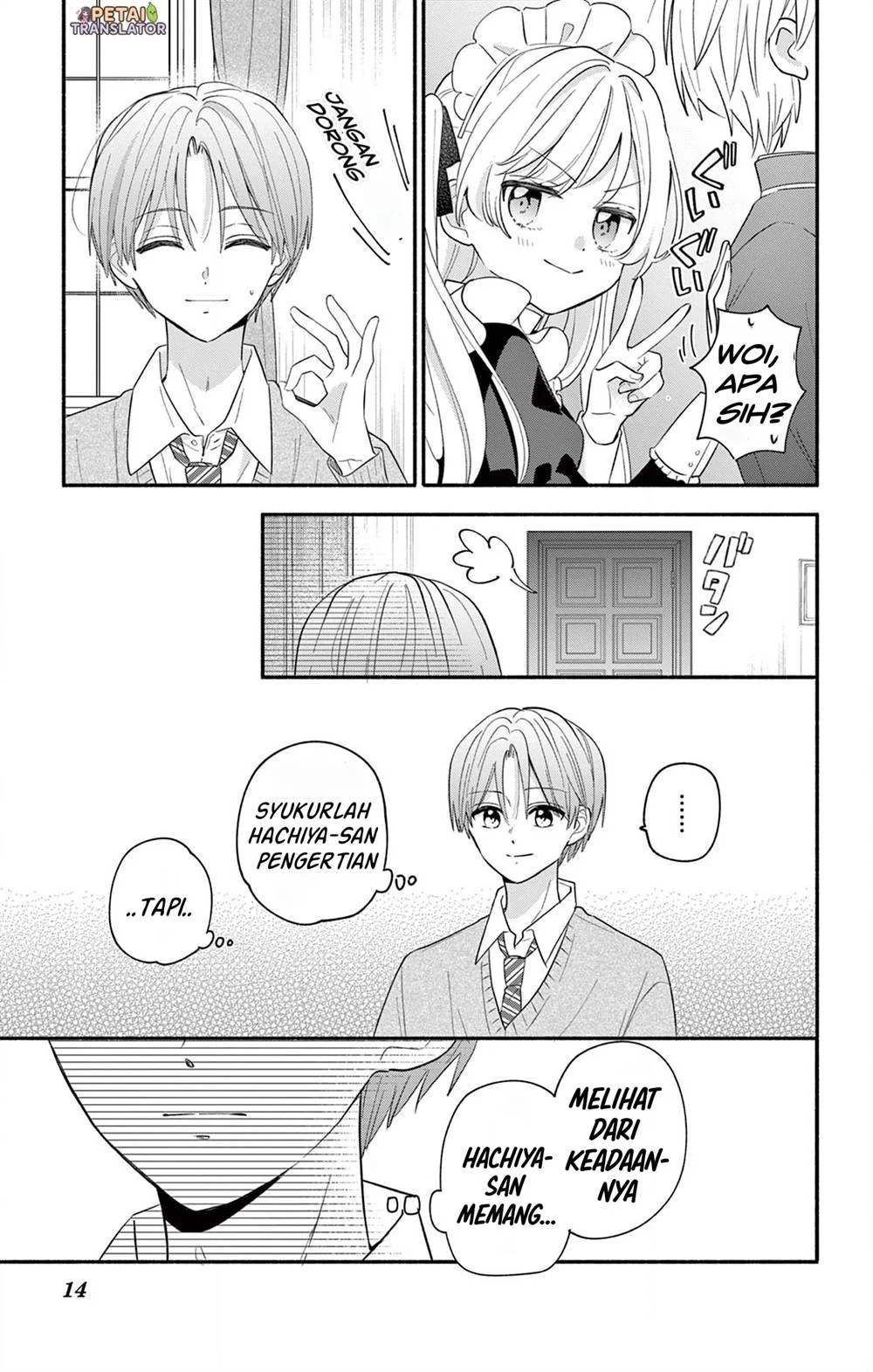 Maid wa Koisuru Hachiya-kun Chapter 16 Gambar 14