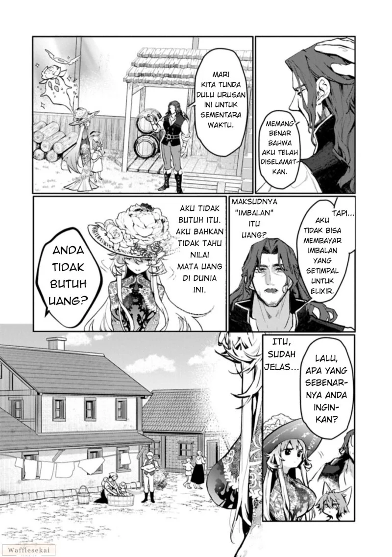 Mandragora tte Baretara Toubatsu desu ka?: Hana no Majo no Hohoemi wa Kanchigai no Tane o Maku Chapter 4.2 Gambar 7