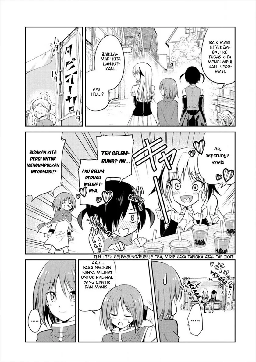 Maou No Musume-Tachi To Ma Guwa Eba Tsuyoku Narerutte Hontou Desu Ka? Chapter 4 Gambar 8
