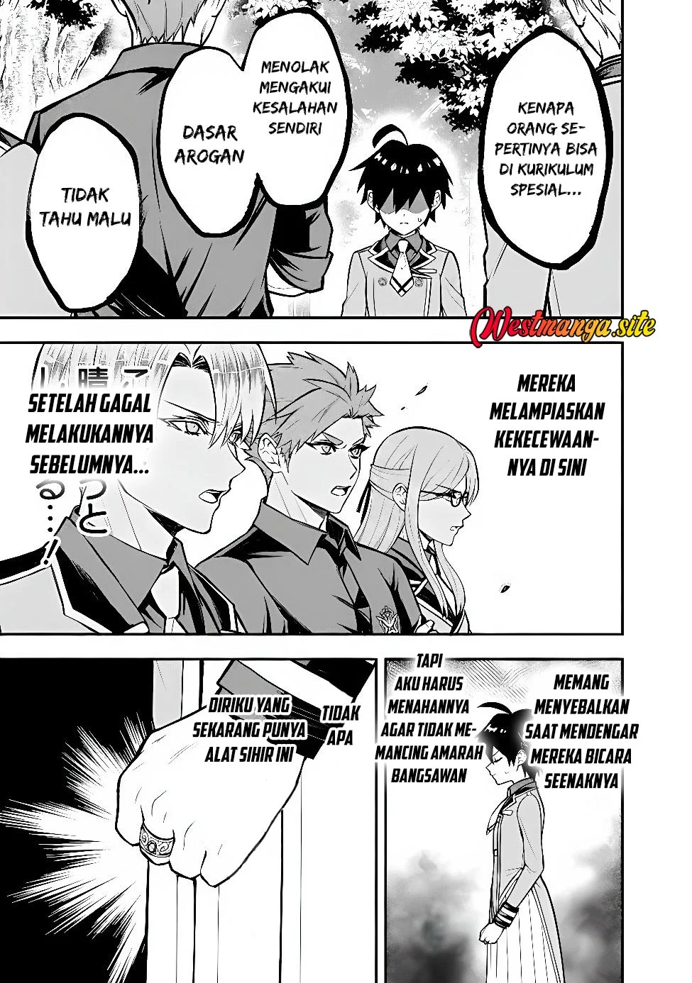 Maryokuryou Rekidai Saikyou na Tensei Seijo-sama no Gakuen Seikatsu wa Haran ni Michiafureteiru you desu Chapter 8 Gambar 9