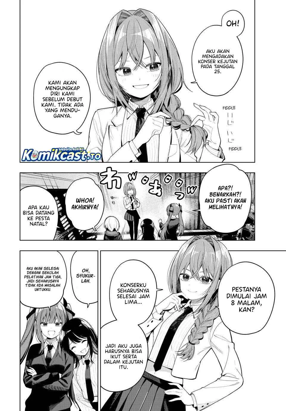 Mayonaka Heart Tune Chapter 115 Gambar 7