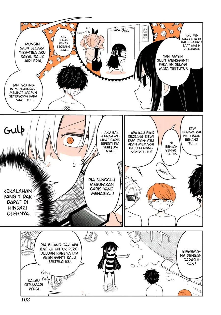 Mendoku Sagari Danshi Koukousei ga Asa Okitara Onnanoko ni Natteita Hanashi Chapter 15 Gambar 6