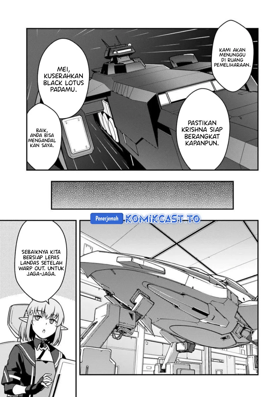 Mezametara Saikyou Soubi to Uchuusen-mochi datta no de Chapter 51.1 Gambar 6