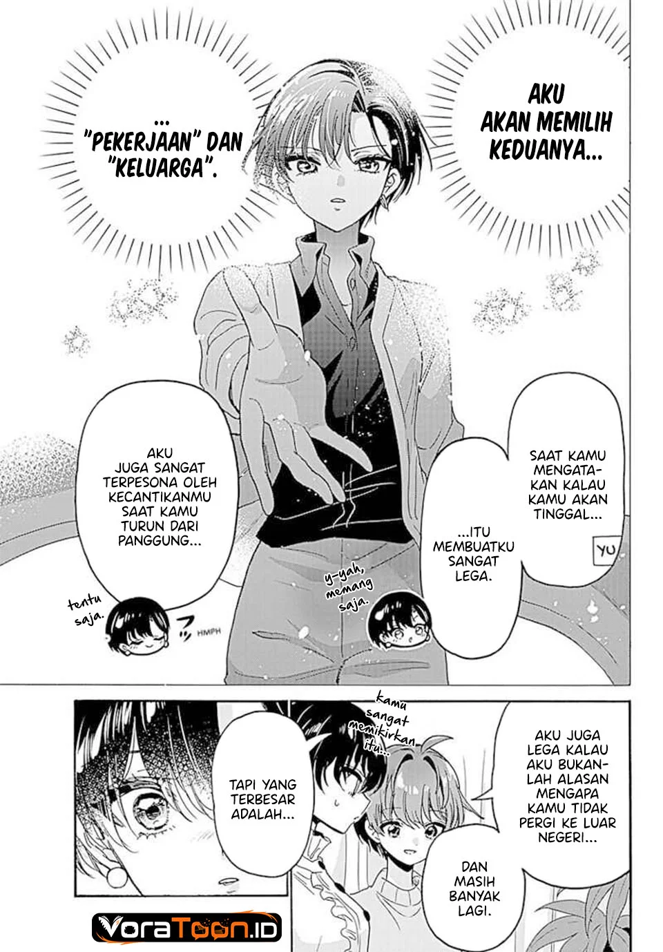 Mikadono Sanshimai wa Angai, Choroi Chapter 217 Gambar 6