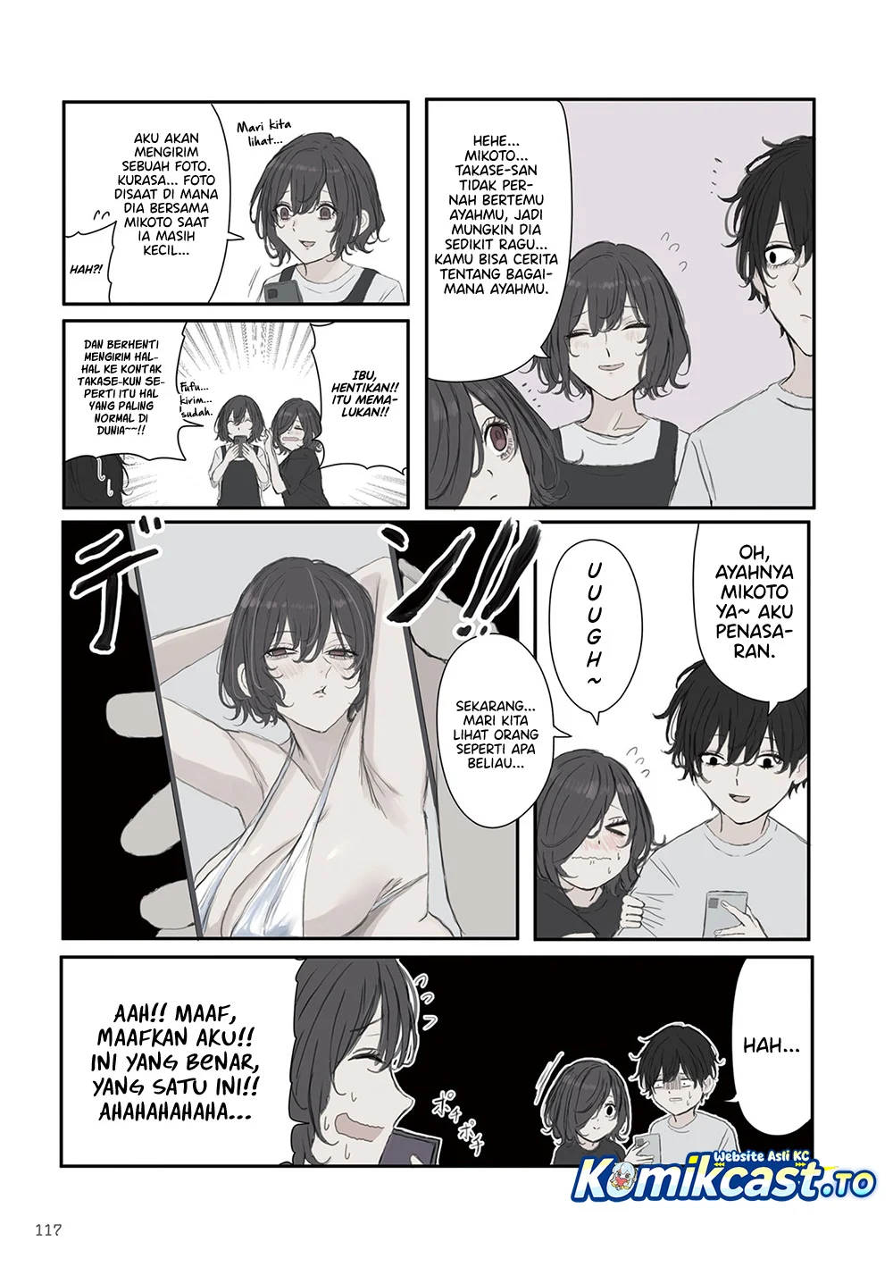 Mikoto-chan wa Kirawaretakunai! Chapter 58 Gambar 6