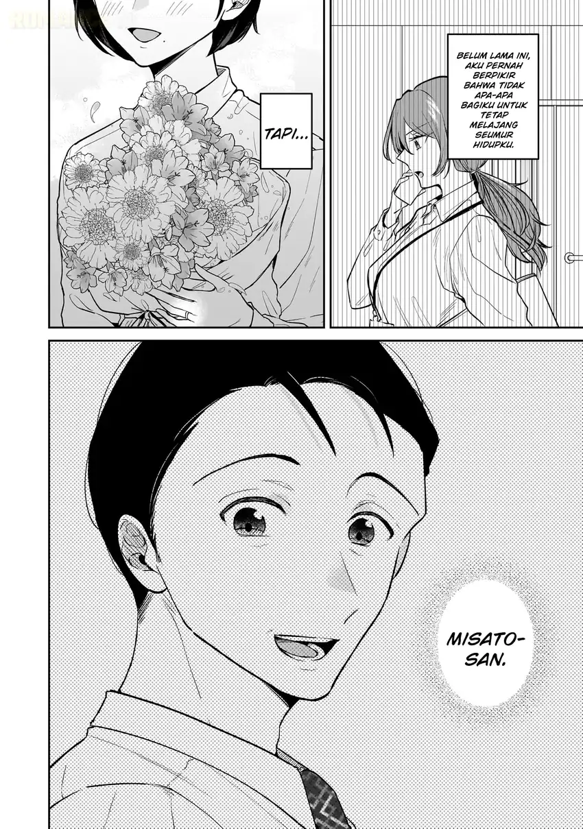 Misato-san wa Amasugi Joushi ni Chotto Kibishii Chapter 6 Gambar 7