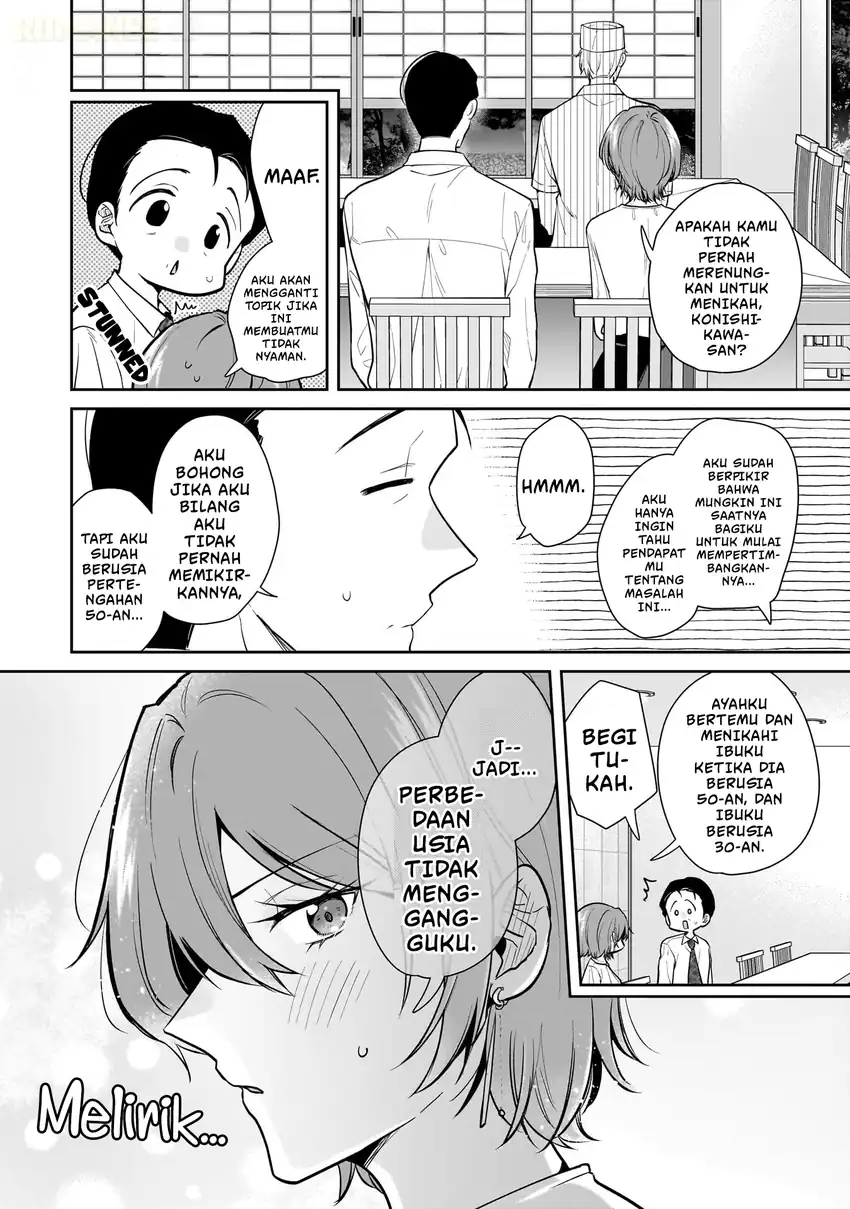 Misato-san wa Amasugi Joushi ni Chotto Kibishii Chapter 7 Gambar 7