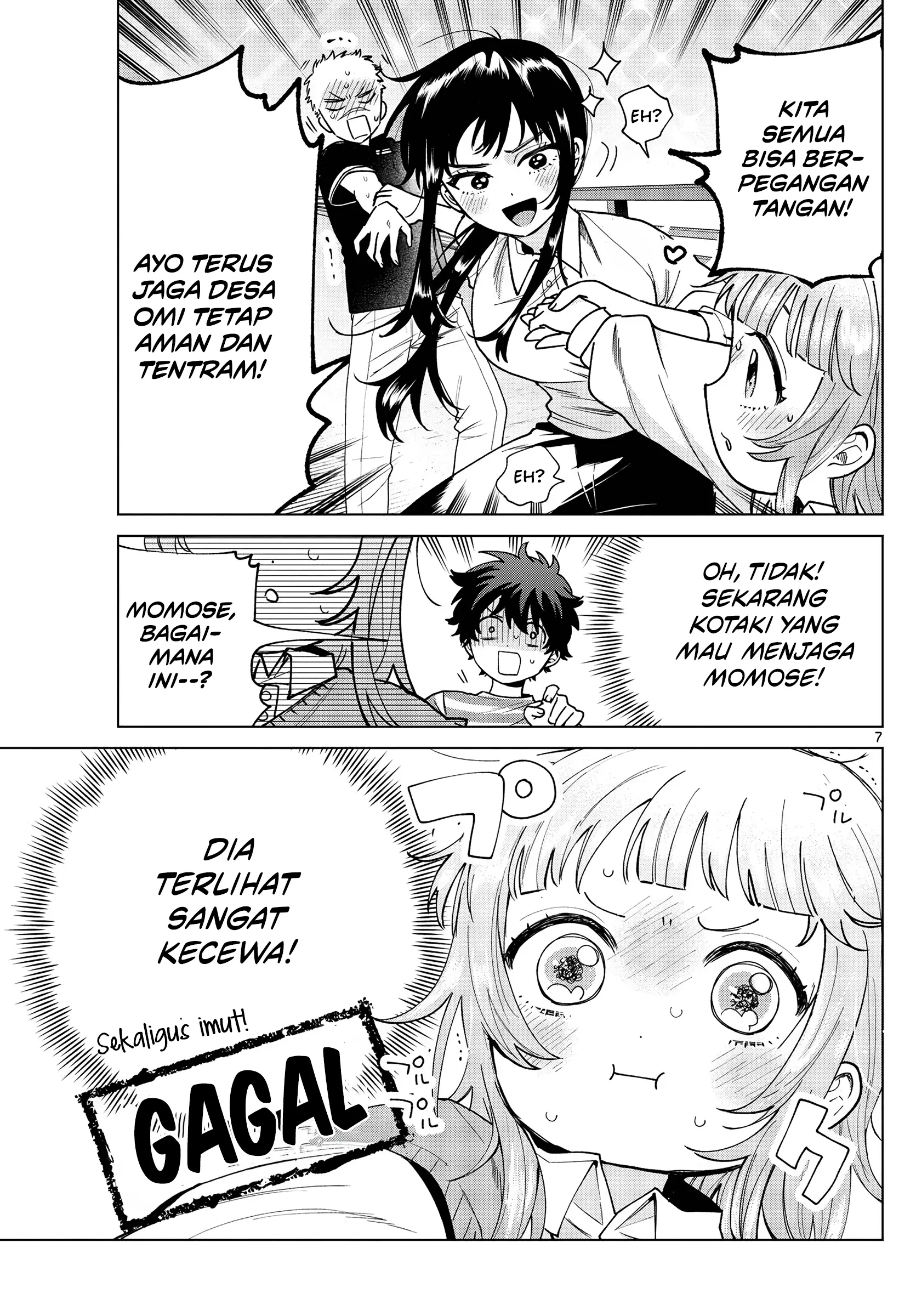 Momose Akira no Hatsukoi Hatan-chuu. Chapter 63 Gambar 8