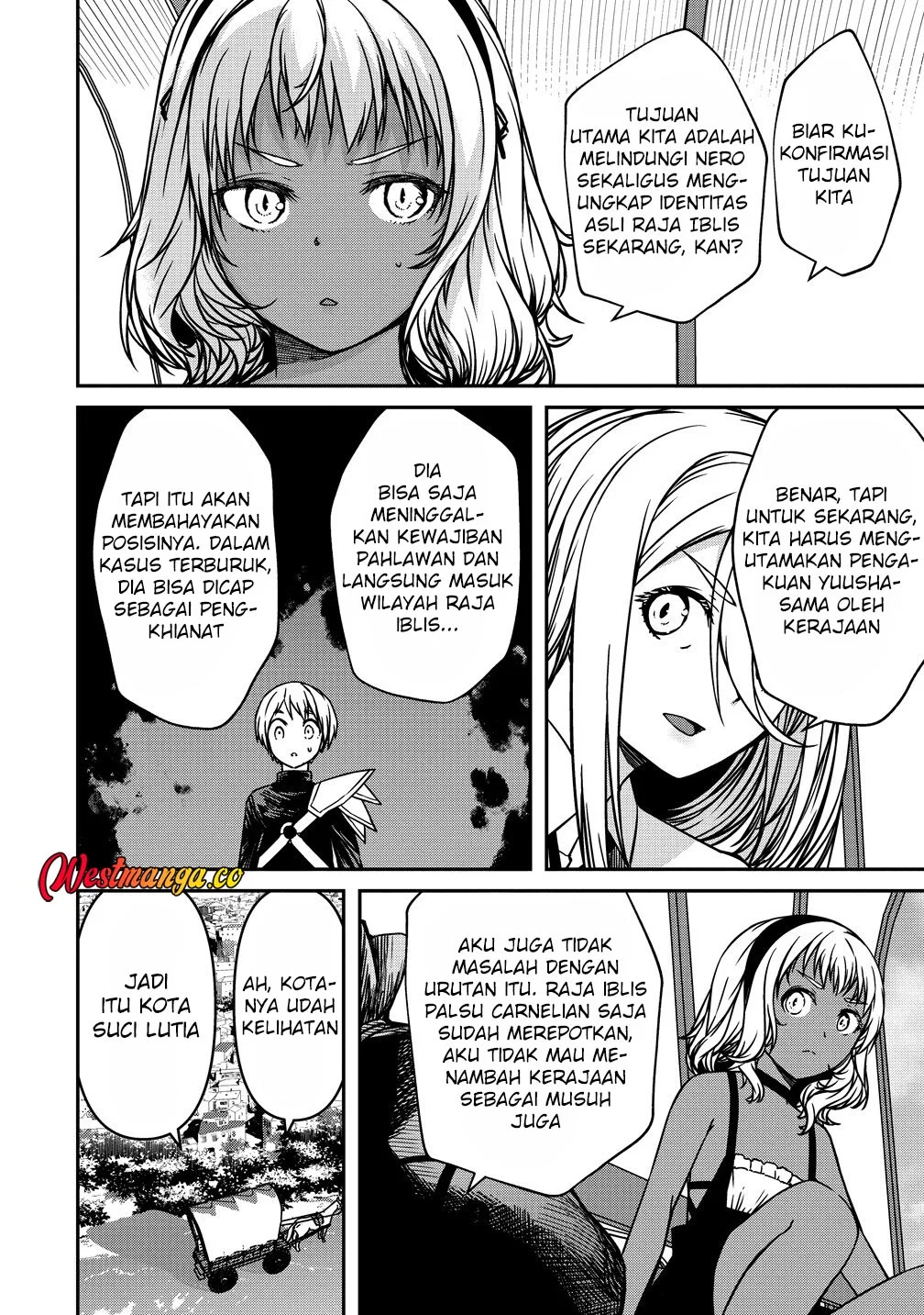 Monster Onna Kanbu wa Osanaki Yuusha wo Dekiaisuru Chapter 21 Gambar 8